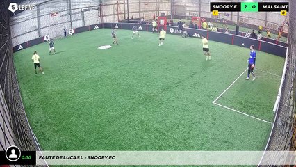 Faute de Lucas L - Snoopy FC