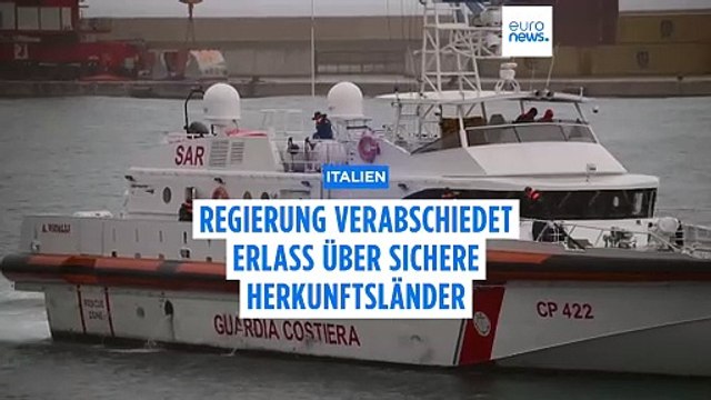 Meloni will Albanien-Modell mit Erlass über sichere Herkunftsländern retten