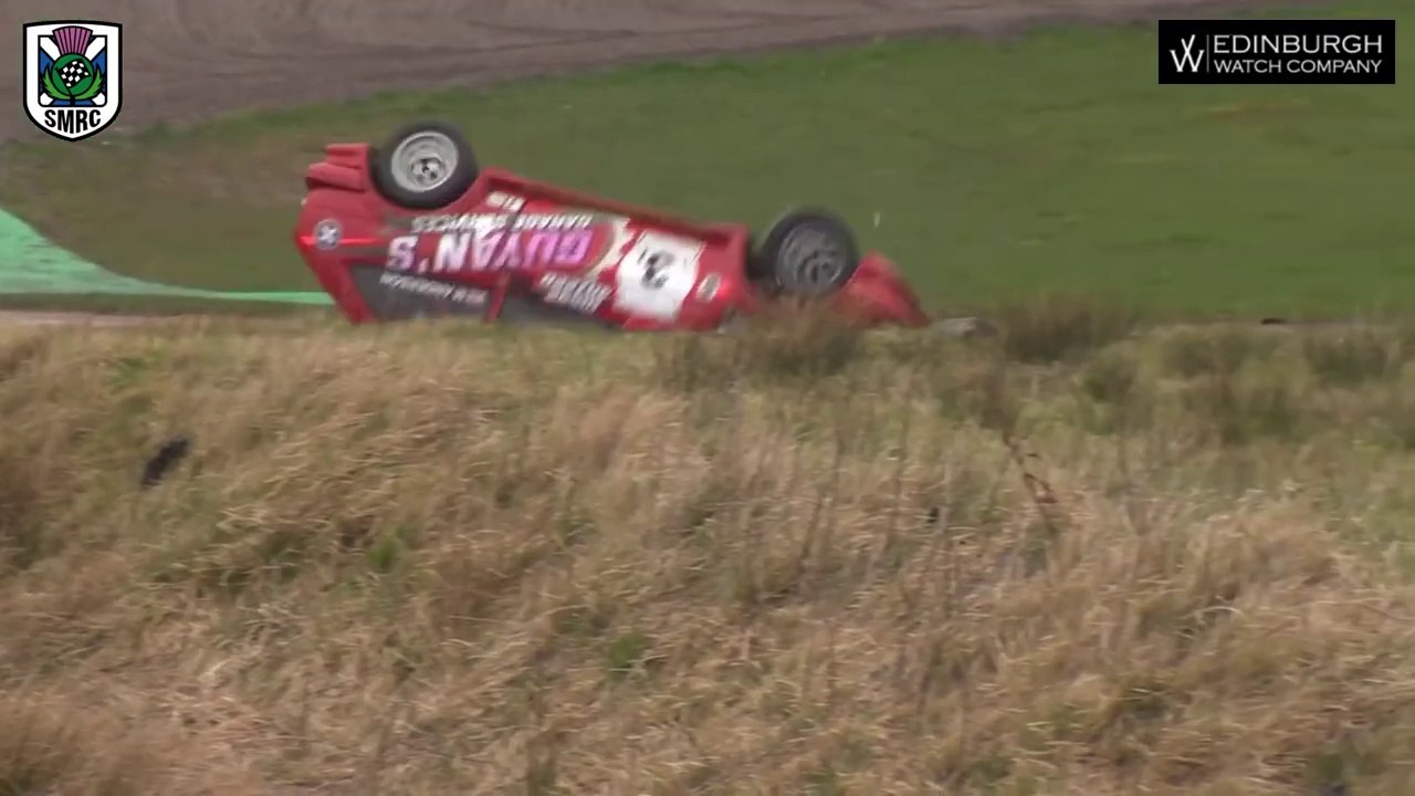 Scottish Classic Sports & Saloon Championship 2024 Knockhill Race 2 Anderson Flips