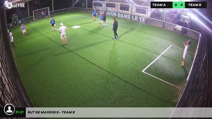 But de Maxens B - Team B