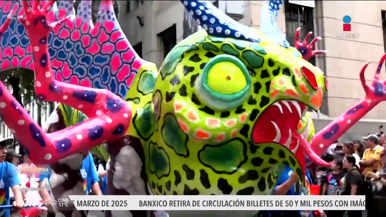 Así fue el desfile de Alebrijes Monumentales en la CDMX
