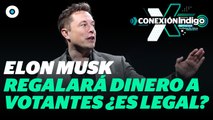 Elon Musk ofreció un millón de dólares diarios a votantes que firmen una petición política