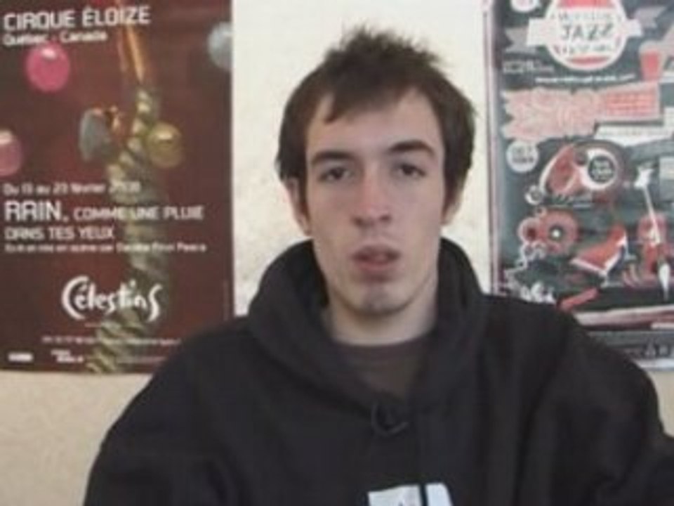 Volontaire animafac:Quentin/étudiant contre le sida