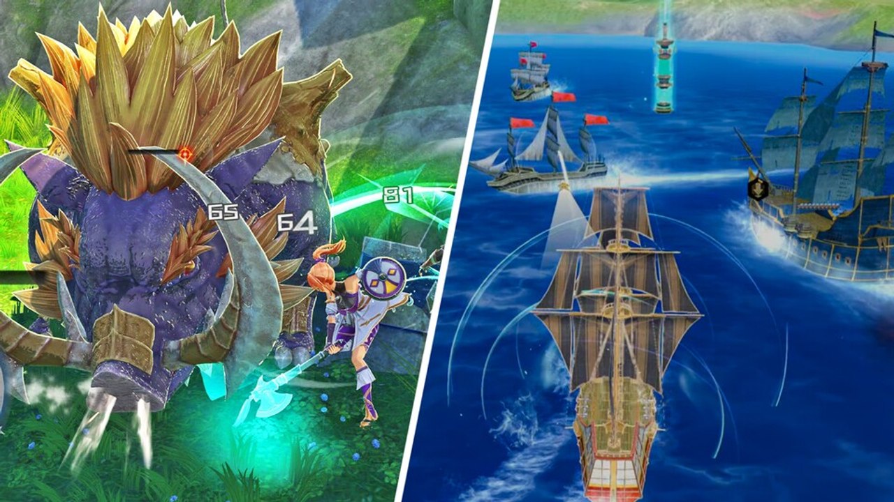 Kanonengefecht mit Schiff, Dungeon-Gemetzel mit Schwert: So spielt sich Ys X Nordics