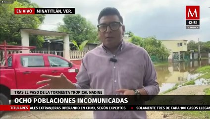 Veracruz resulta afectado por el frente frío número cuatro y tormenta tropical