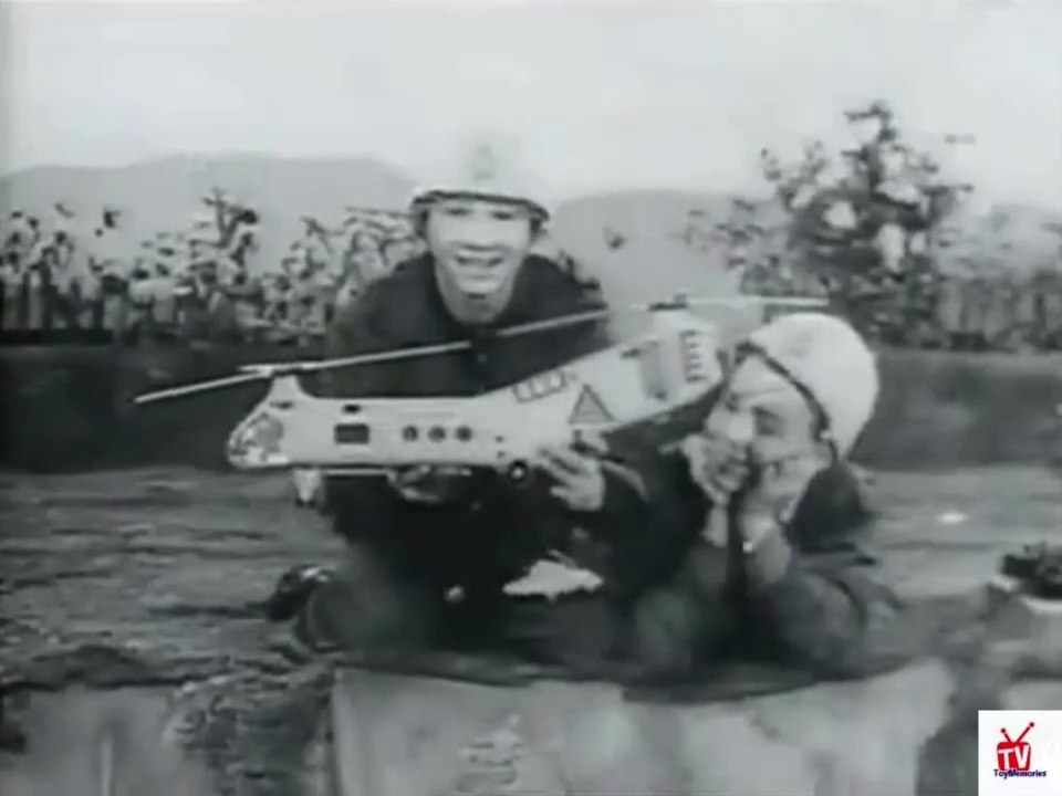 1950s Remco Whirlybird toy (MOVING helicopter) TV commercial