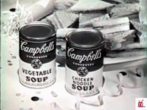 1960s Campbells SOUP & SANDWICH famous JINGLE - TV commercial