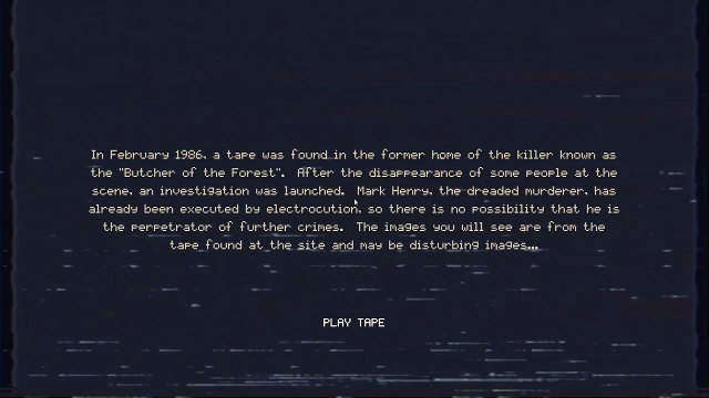 FOOTAGE 1985 - Playthrough (VHS-style horror game)