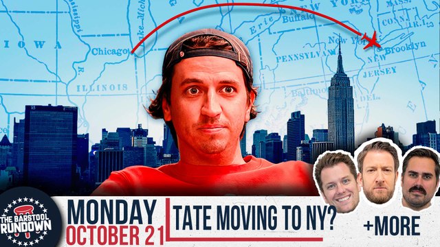 The NY Office Now Holds Tate's Fate In Their Hands - Barstool Rundown - October 21st, 2024