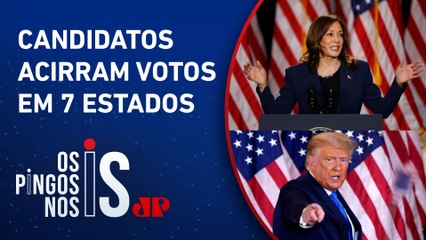 Pesquisas mostram empate técnico entre Donald Trump e Kamala Harris