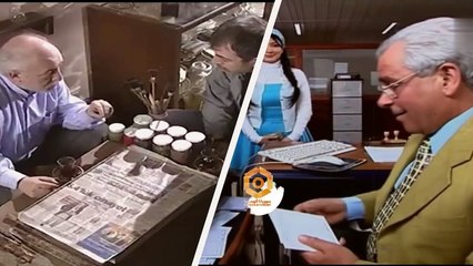 الفنان ميشيل نعمة صوت شخصية بابا عمر في مسلسل وادي الذئاب