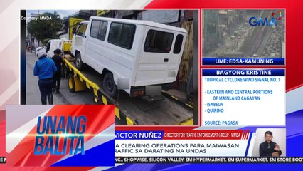 Panayam kay Atty. Victor Nuñez, Director for Traffic Enforcement Group, MMDA | Unang Balita
