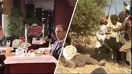 الفنان أيمن السالك صوت شخصية السيف في مسلسل وادي الذئاب