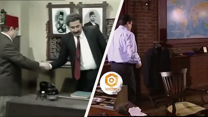 الفنان الراحل فاروق الجمعات صوت شخصية نجمي المنشار في مسلسل وادي الذئاب