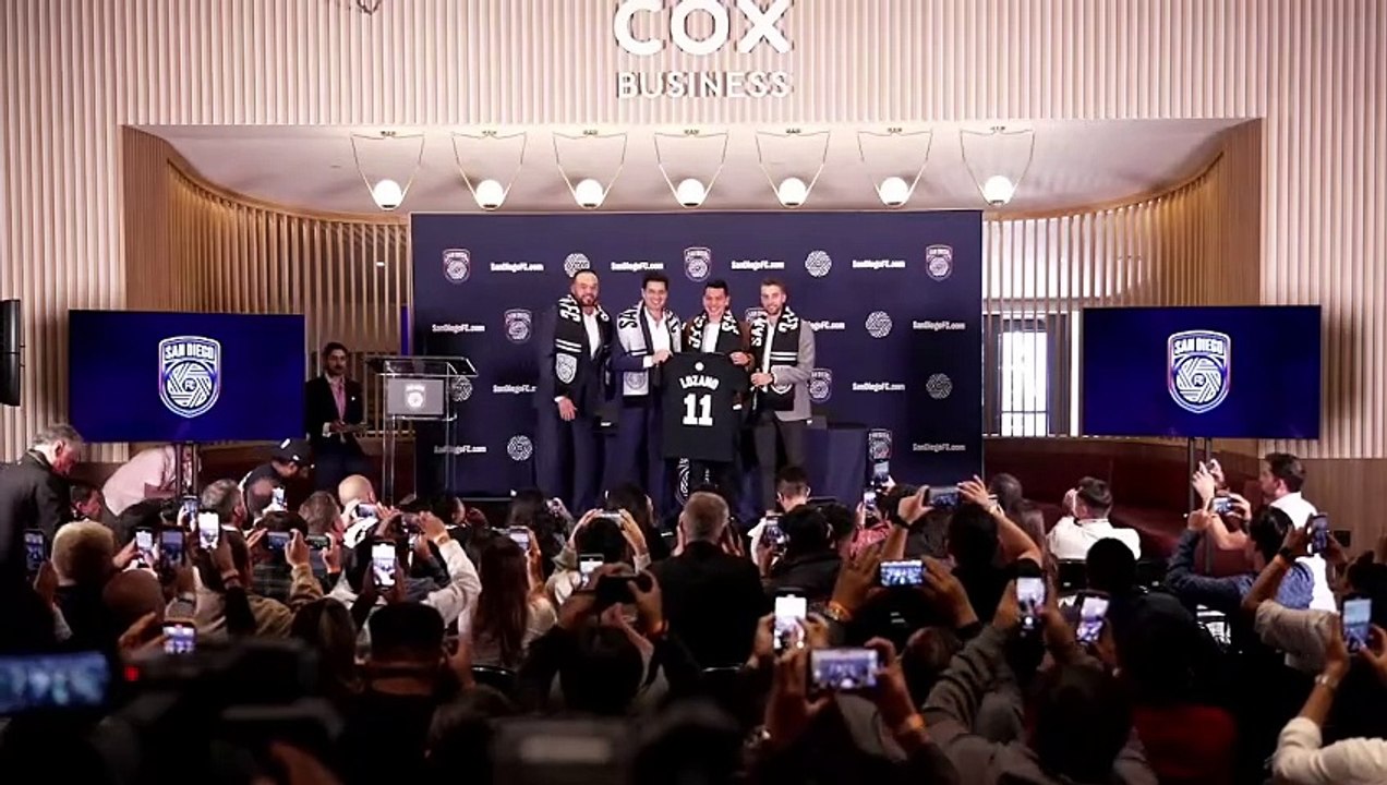 Chucky Lozano es presentado oficialmente como el primer jugador franquicia de San Diego FC de la MLS