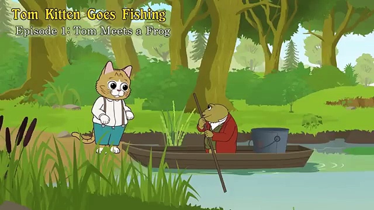 The Tale of Tom Kitten Full Story _ Playful Kitten Tom & Silly Jeremy