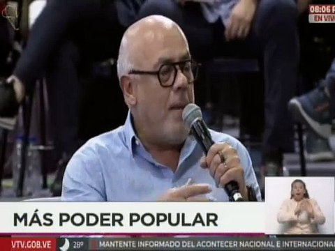Jorge Rodríguez: Las 8 grandes leyes del Poder Popular están siendo reformadas por el pueblo