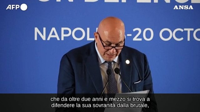 Crosetto: Fermo sostegno all'Ucraina e condanna agli attacchi dell'Iran contro Israele