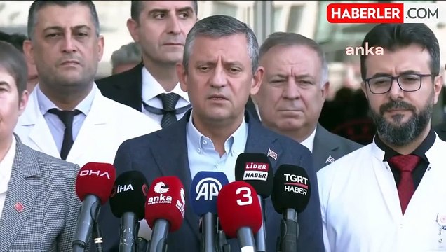 Özgür Özel, Tusaş Terör Saldırısında Yaralananları Hastanede Ziyaret Etti.