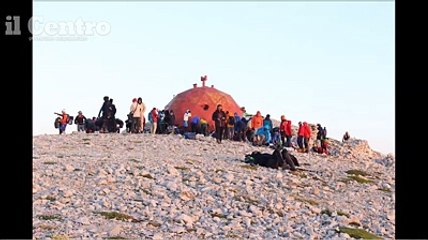 L'alba sul monte Amaro, meraviglia e stupore