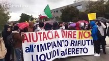 Nereto, sfila il corteo contro i rifiuti liquidi