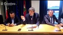 Marsilio presenta la nuova giunta regionale