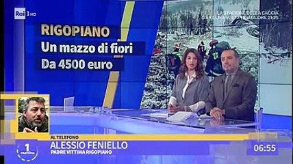 Alessio Feniello a Uno Mattina: "Non ho finora ricevuto un centesimo della raccolta fondi"