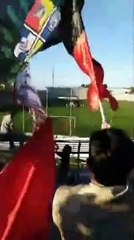 Lanciano promosso, l'esultanza della curva rossonera