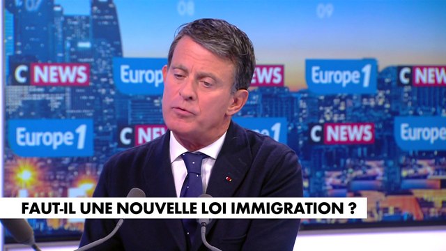 Manuel Valls : «A-t-on besoin davantage d'immigration aujourd'hui ? Non»
