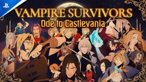 Vampire Survivors: Ode to Castlevania DLC - Announcement Trailer | PS5 & PS4 Games