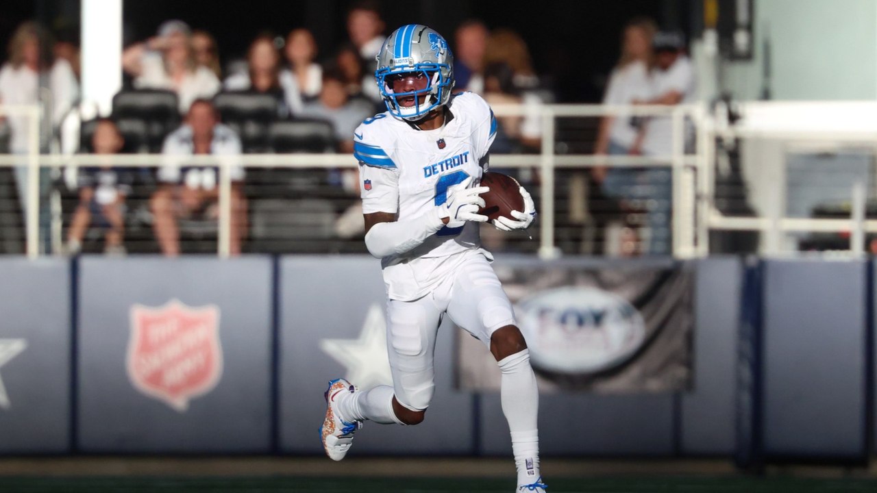 Lions vs. Titans Wide Receiver Jameson Williams Suspended video