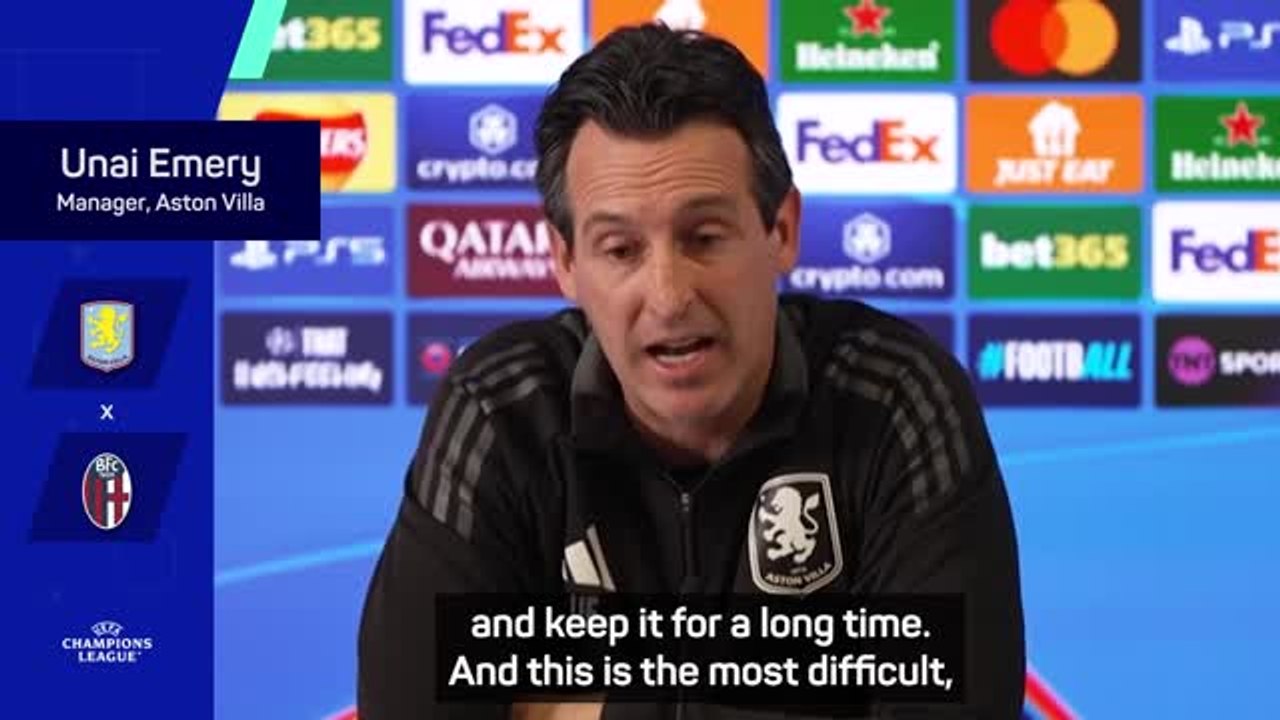 'I'm not here to waste my time' - Emery sets Villa challenge