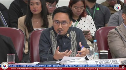Rep. Manuel - "Parang nakikipagpatintero tayo sa kanila" | GMA Integrated News