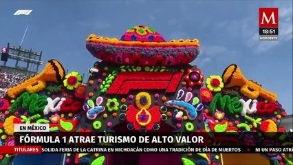 Gran Premio de la F1 en la Ciudad de México atraerá turismo de alto nivel adquisitivo