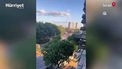 Lübnan'dan Tel Aviv'e bir dizi roket atıldı