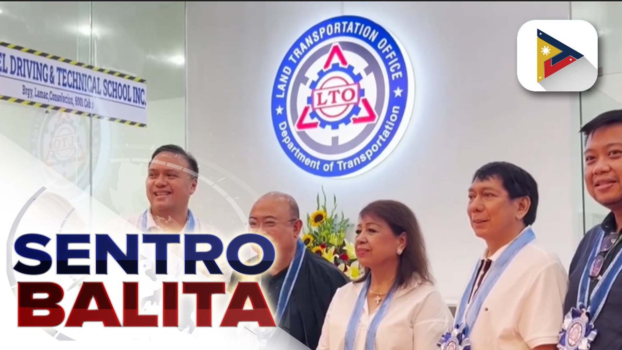 Bagong extension office ng LTO sa Cebu province, binuksan na