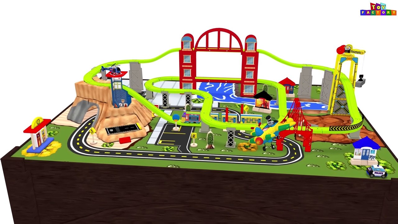 Toy Factory Police Cartoon for Toddlers