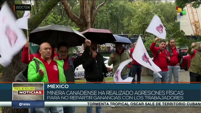 Empresa canadiense viola derechos laborales de trabajadores mineros mexicanos