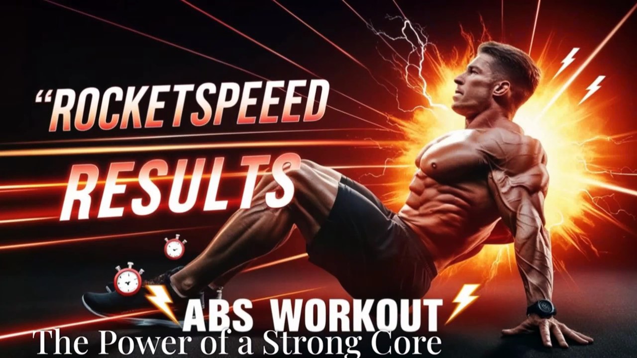 GET ROCKETSPEED RESULTS WITH THIS ABS WORKOUT!