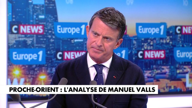 Manuel Valls : «Israël est en train de gagner cette guerre contre le Hamas»
