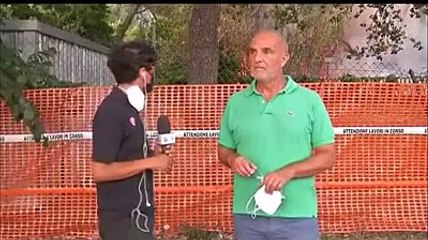Il sindaco in lacrime in diretta tv: incendio partito da 7 punti e qualcuno dice che c'? chi va in giro ad innescare le micce