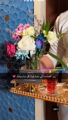 خديجة مهند تستفز المتابعين  في حفل سبوع طفلتها آيلا