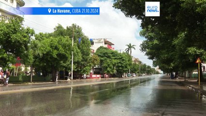 Le Cuba face à la tempête et à une panne d'électricité géante