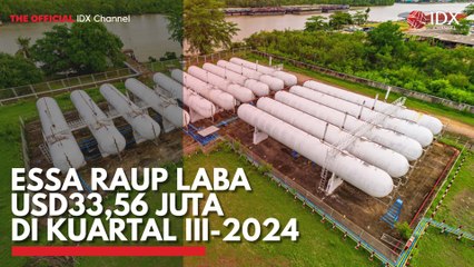 ESSA Raup Laba USD33,56 Juta di Kuartal III-2024