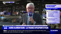 Jean-François Loiseau (Association nationale des industries alimentaires), sur la chute des exportations agro-alimentaires françaises: 