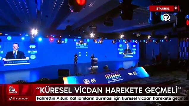 Fahrettin Altun: Küresel vicdan harekete geçmeli