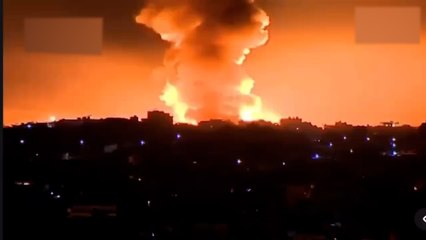 Beyrut'te, Refik Hariri hastanesi vuruldu