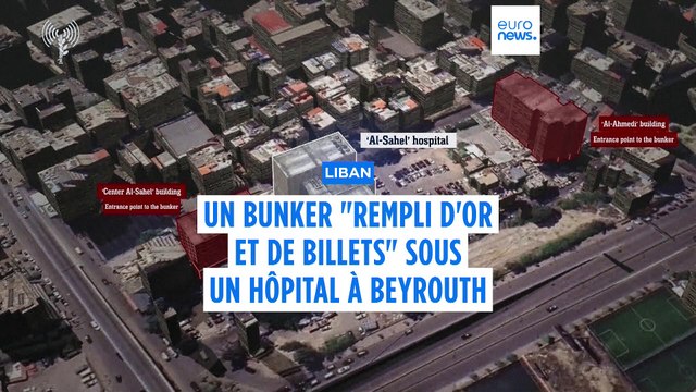 Un bunker rempli d'or et de billets découvert sous un hôpital de Beyrouth