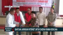 Atma Connect dan PMI Berikan Bantuan Jaringan Internet ke Desa Rawan Bencana di Kabupaten Sukabumi