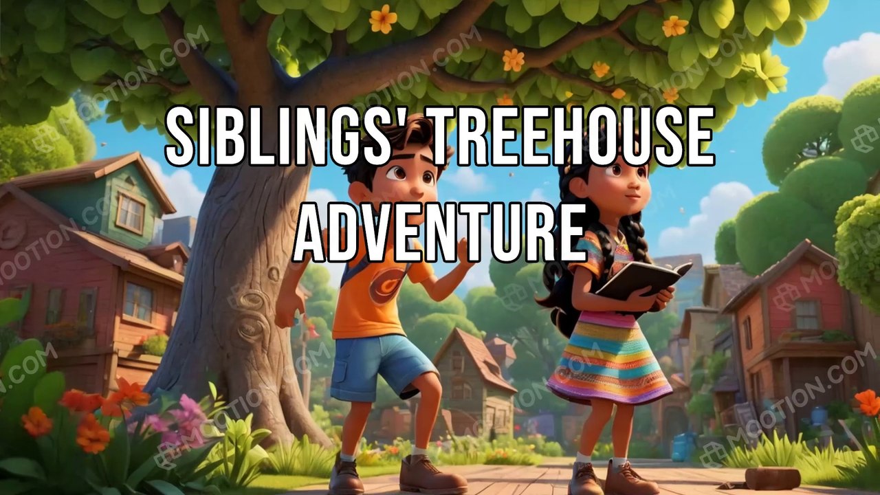 Short Story Mohmmad Saad-Inaya - Siblings TreeHouse Adventure